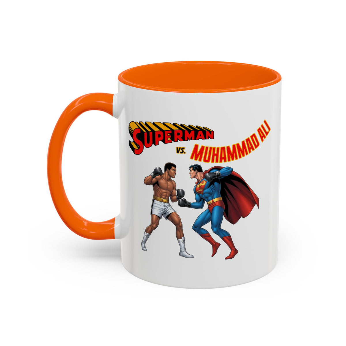 Superman v. Muhammad Ali Coffee Mug (11, 15oz)