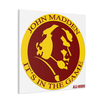 John Madden Matte Canvas, 1.25"