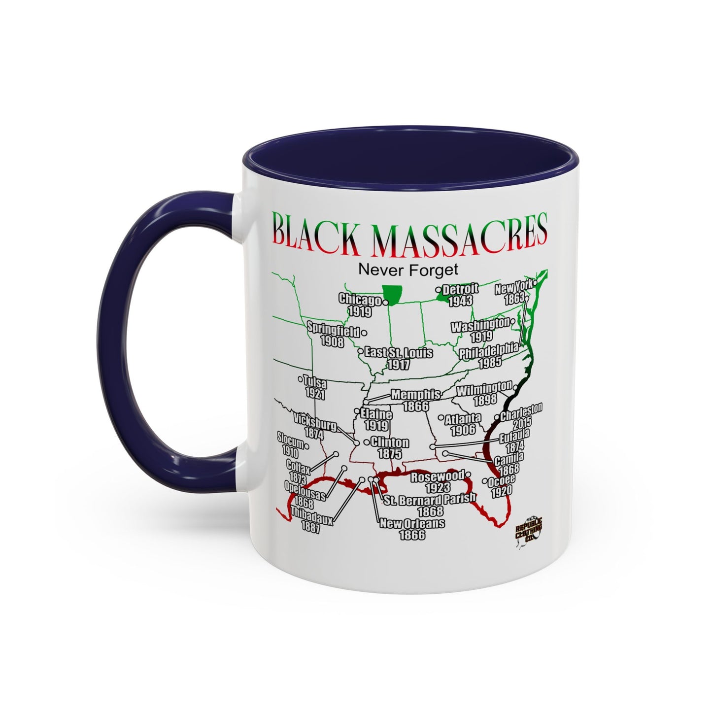 Black Massacres Coffee Mug (11, 15oz)