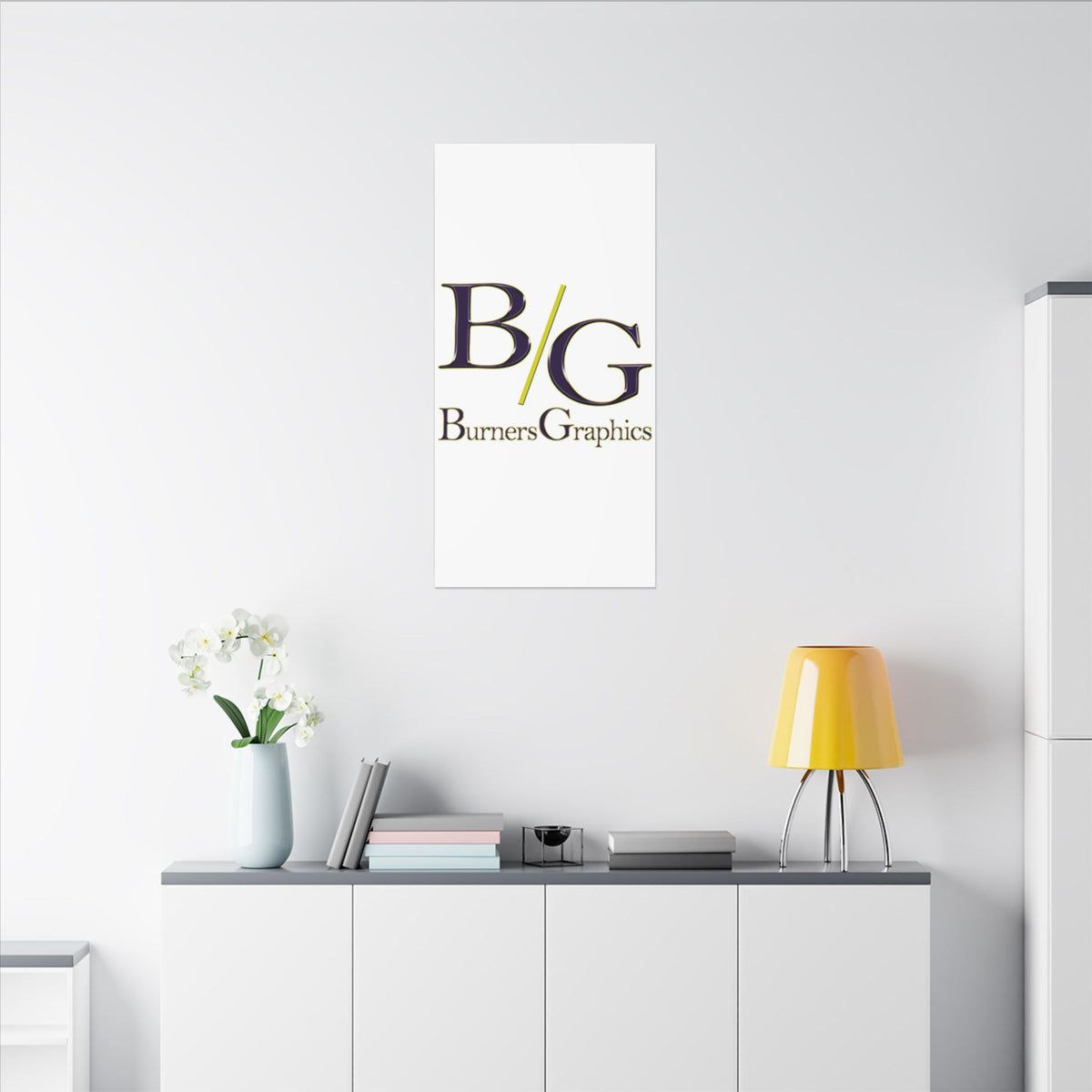 Burners Graphics Matte Canvas, Stretched, 0.75" (Multi-Size)