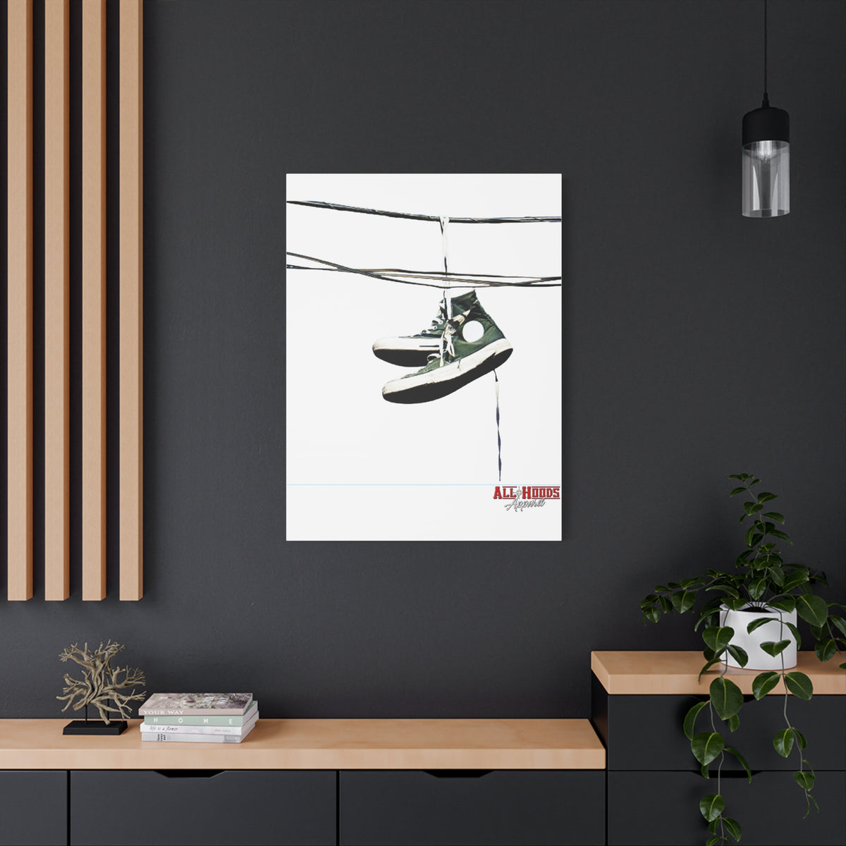 Shoes on the Line Matte Canvas, 1.25"