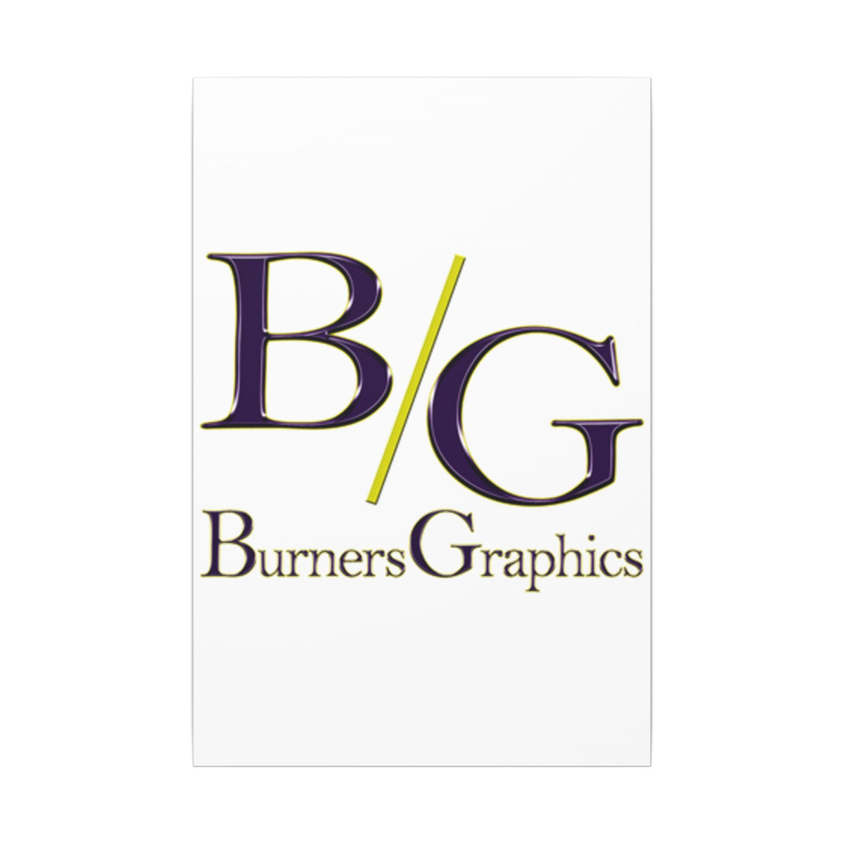 Burners Graphics Matte Canvas, Stretched, 0.75" (Multi-Size)