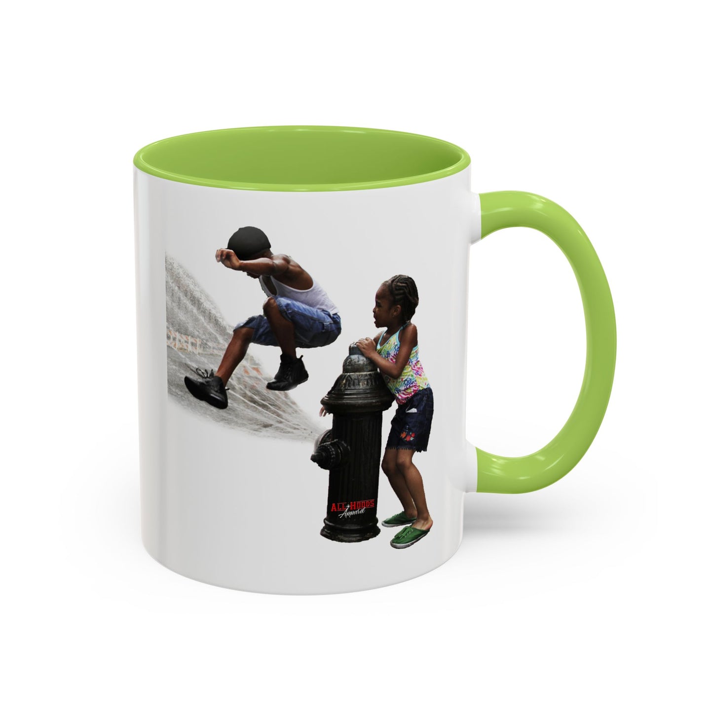 Fire Hydrant Fun Coffee Mug (11, 15oz)