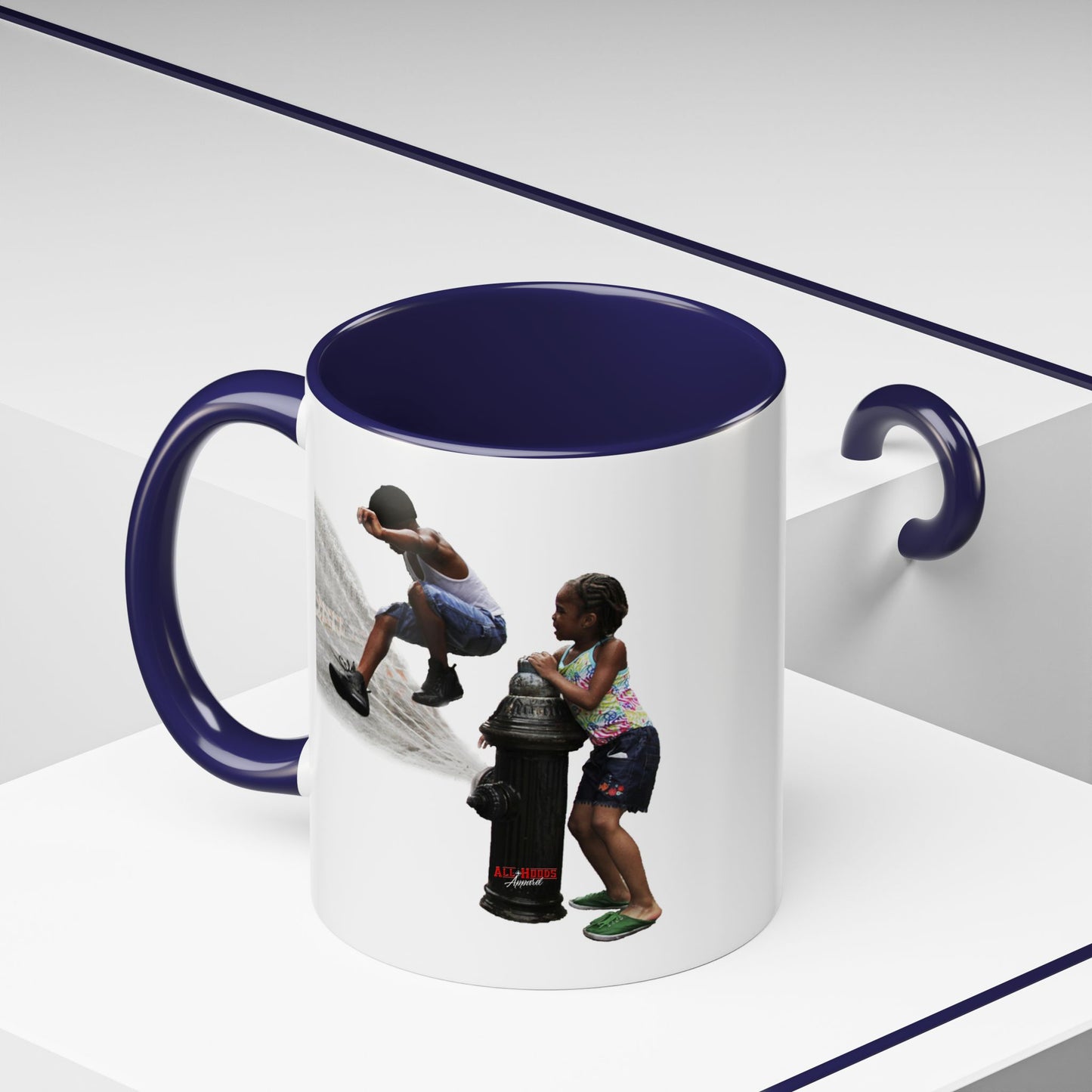 Fire Hydrant Fun Coffee Mug (11, 15oz)