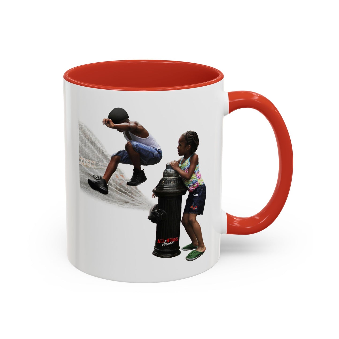 Fire Hydrant Fun Coffee Mug (11, 15oz)