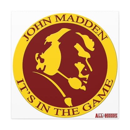 John Madden Matte Canvas, 1.25"