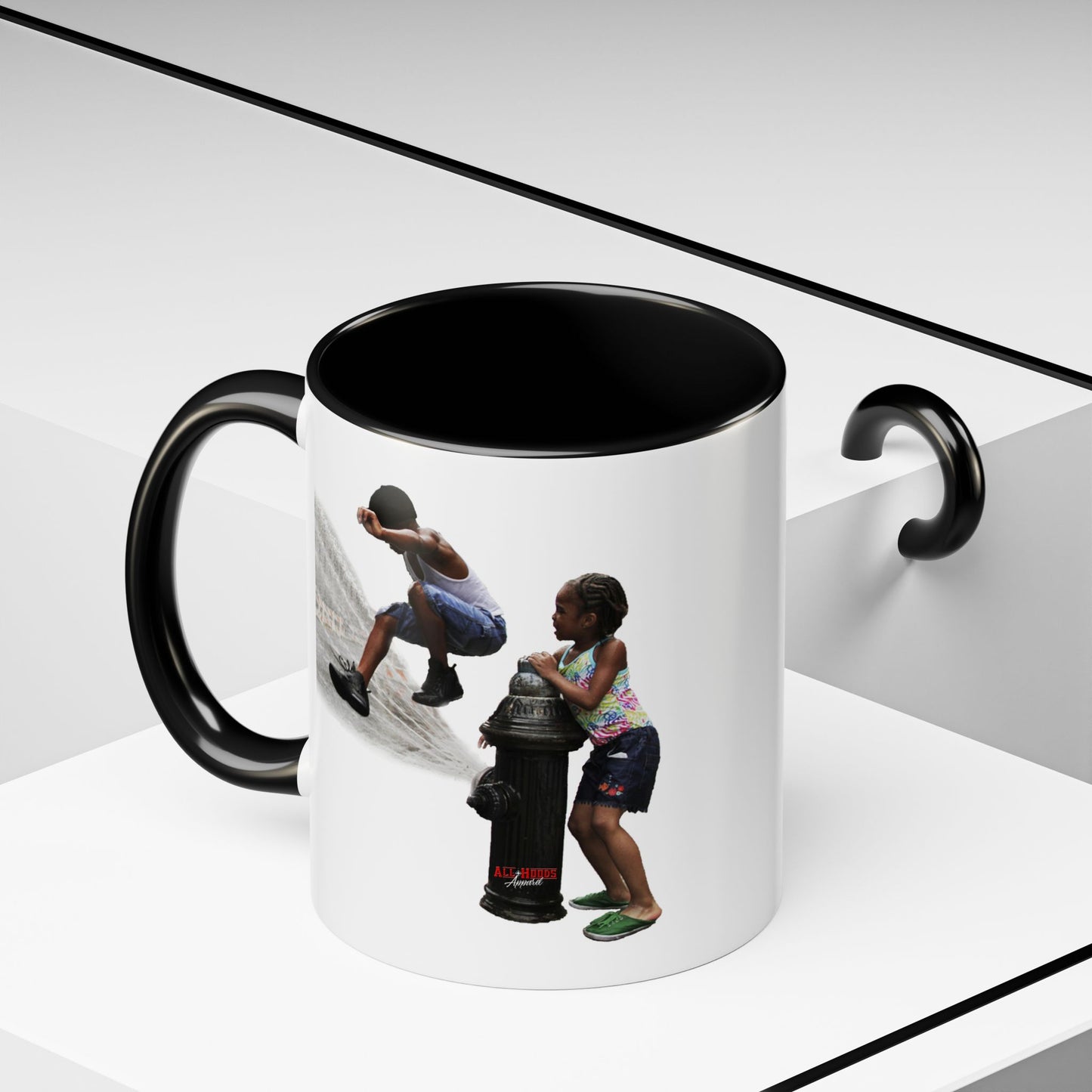 Fire Hydrant Fun Coffee Mug (11, 15oz)