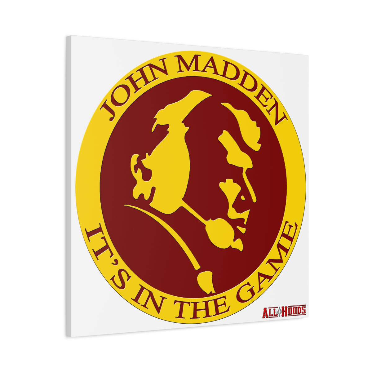 John Madden Matte Canvas, 1.25"
