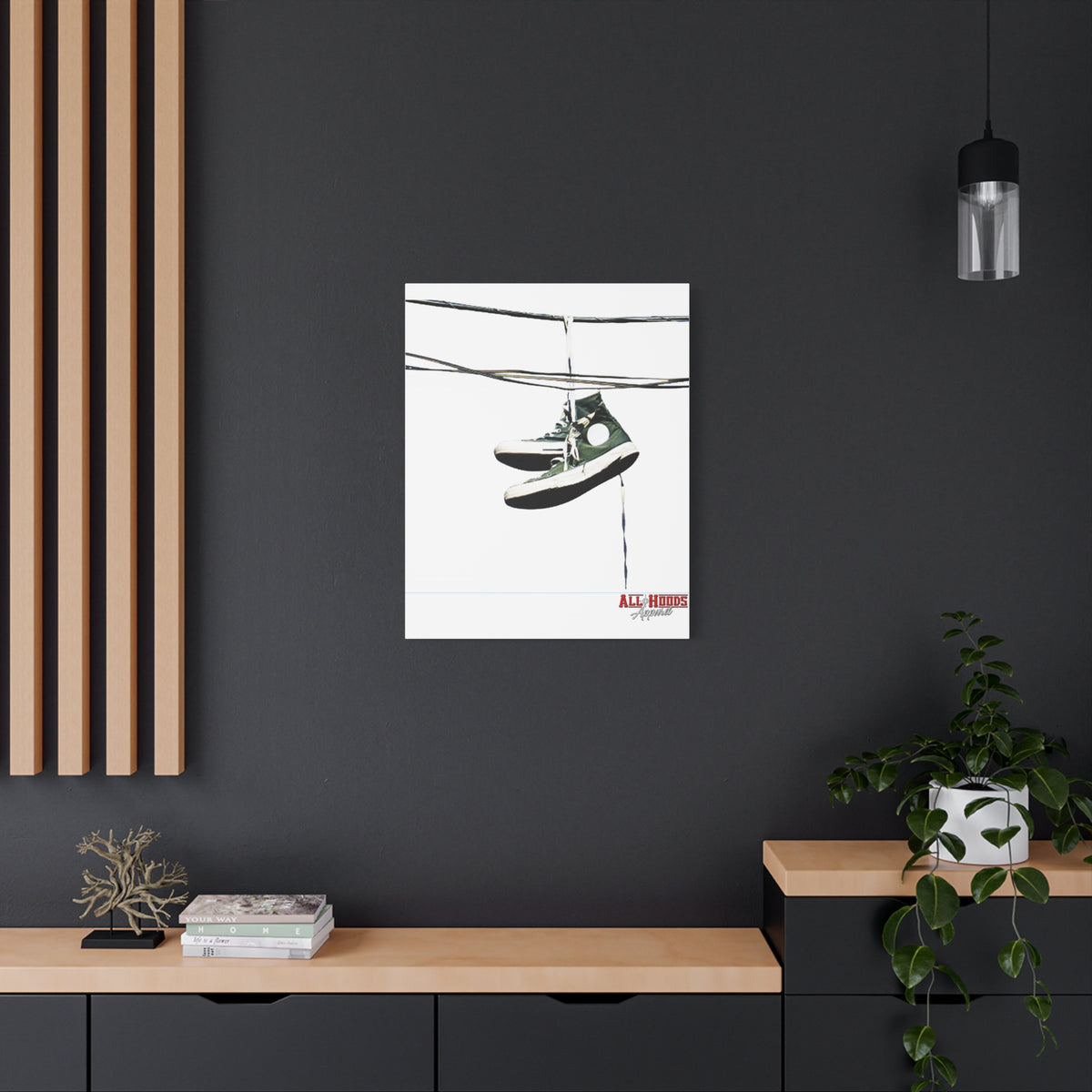 Shoes on the Line Matte Canvas, 1.25"