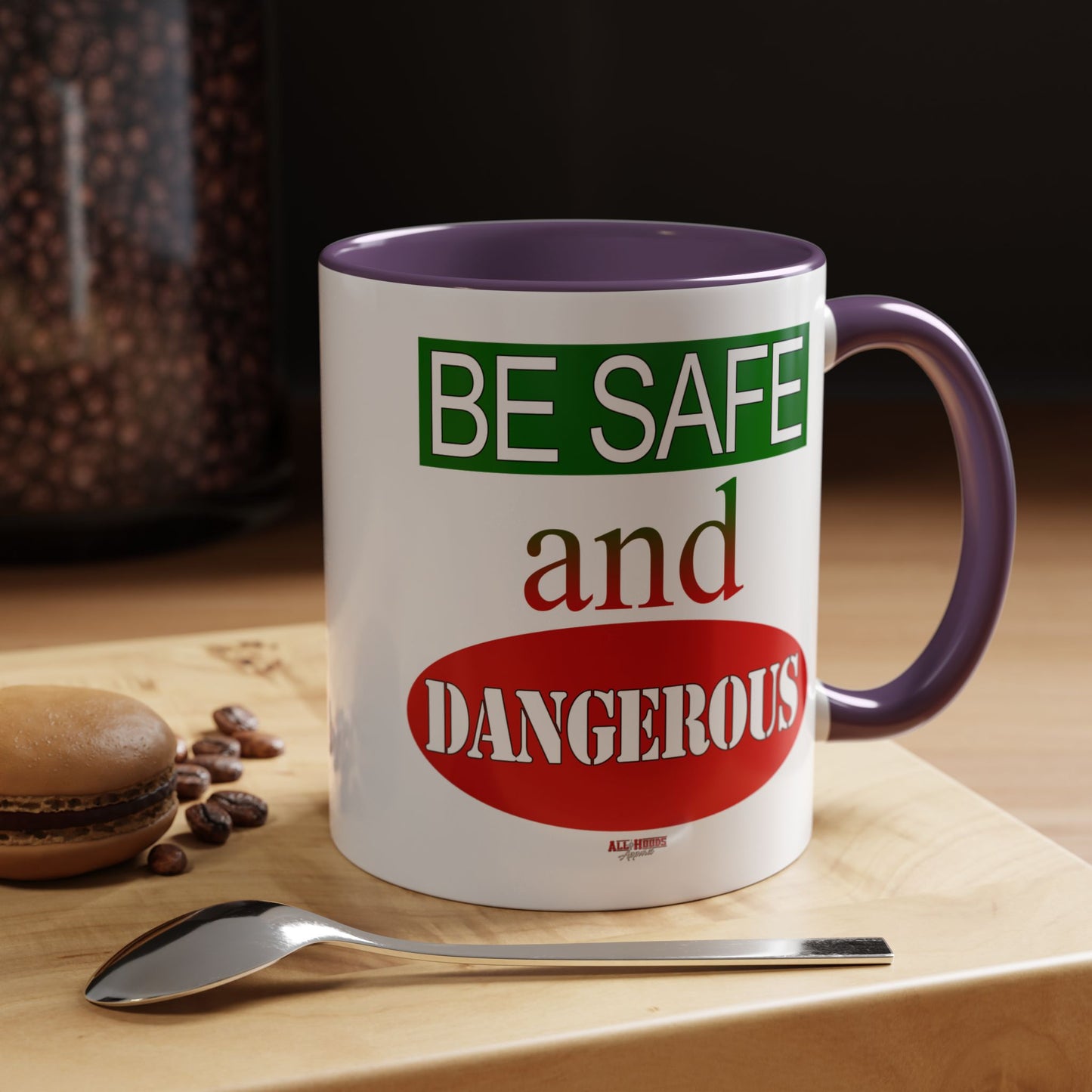 Safe and Dangerous Coffee Mug (11, 15oz)