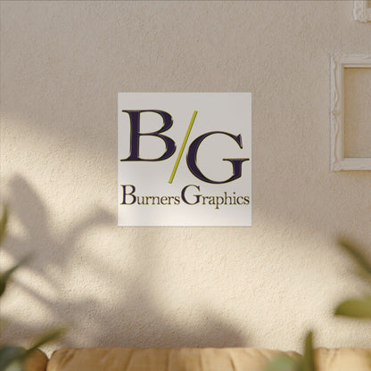 Burners Graphics Matte Canvas, Stretched, 0.75" (Multi-Size)