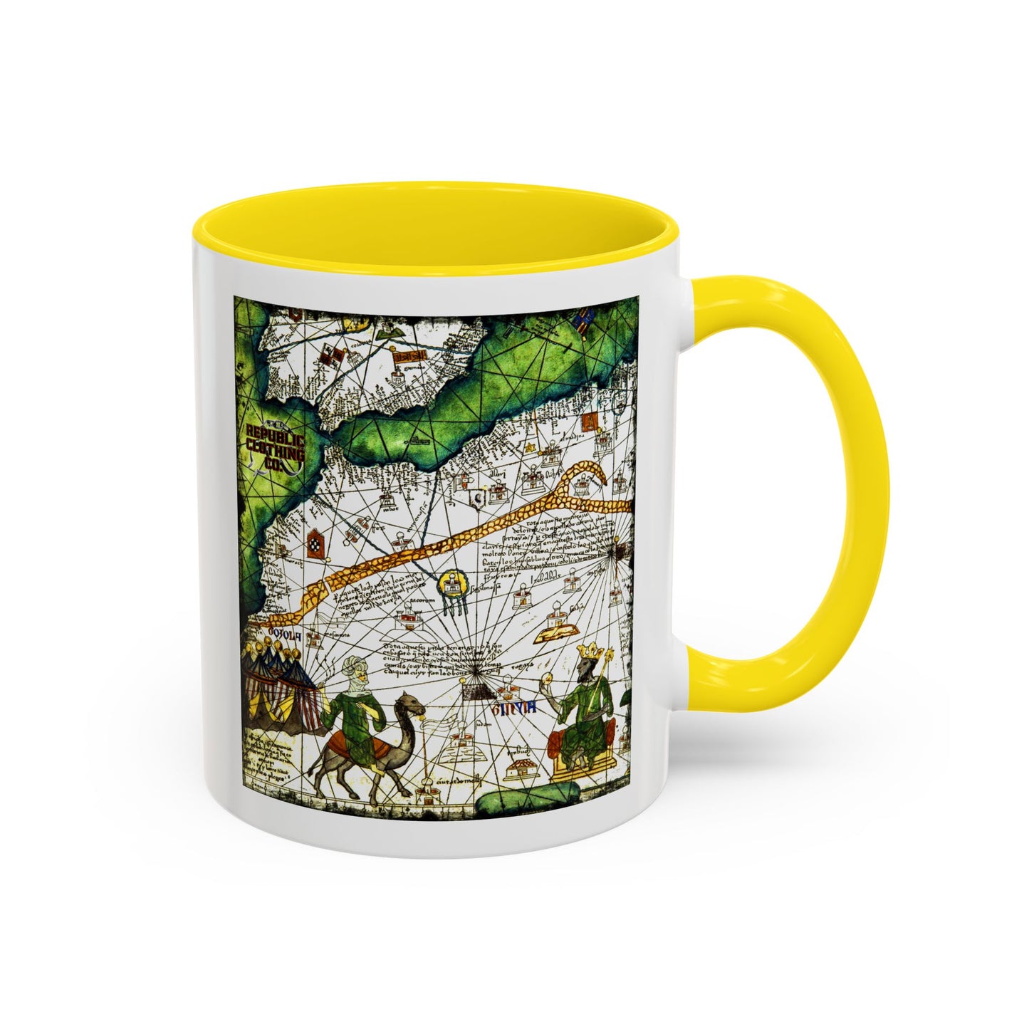 Mansa Musa Map Coffee Mug (11, 15oz)