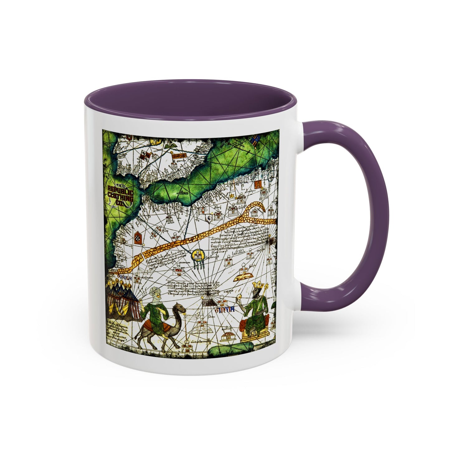 Mansa Musa Map Coffee Mug (11, 15oz)