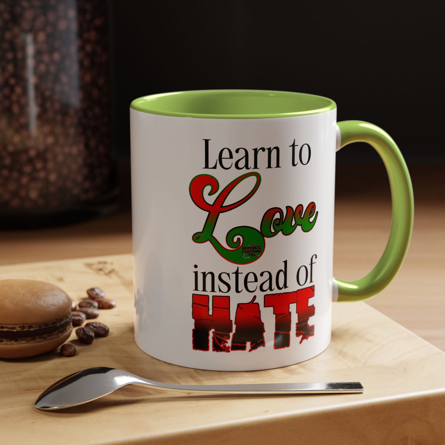 Learn to Love Coffee Mug (11, 15oz)
