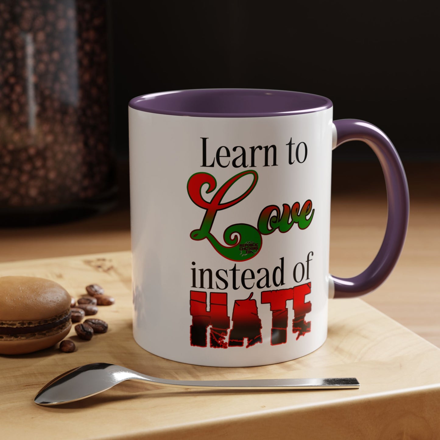 Learn to Love Coffee Mug (11, 15oz)