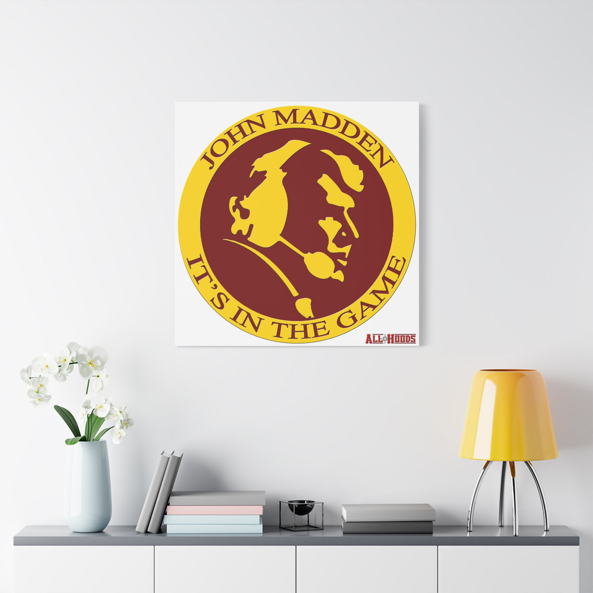 John Madden Matte Canvas, 1.25"