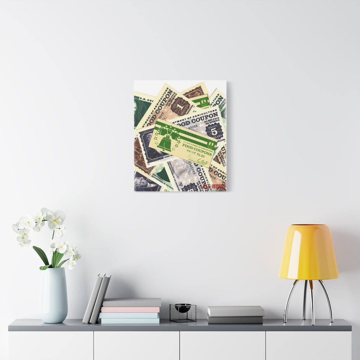 Food Stamps Matte Canvas, 1.25"