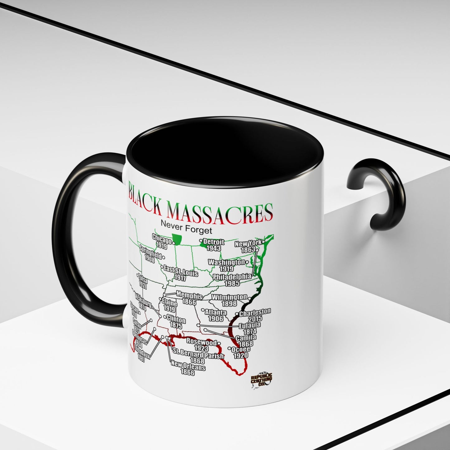 Black Massacres Coffee Mug (11, 15oz)