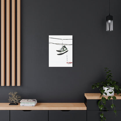 Shoes on the Line Matte Canvas, 1.25"