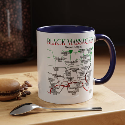 Black Massacres Coffee Mug (11, 15oz)