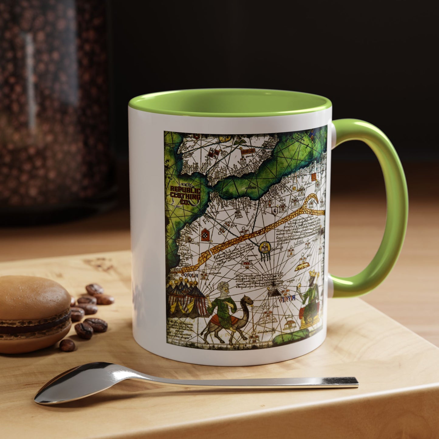 Mansa Musa Map Coffee Mug (11, 15oz)