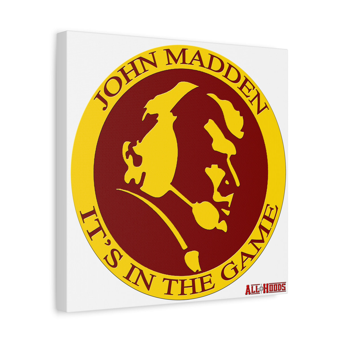 John Madden Matte Canvas, 1.25"