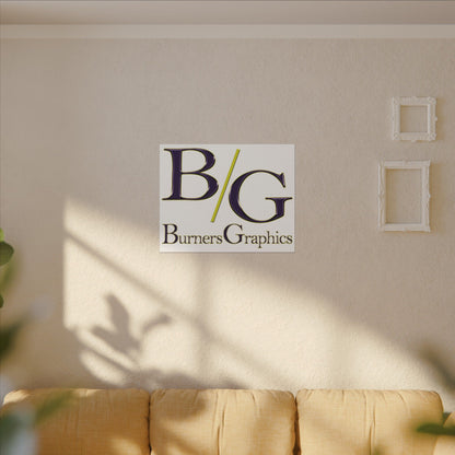 Burners Graphics Matte Canvas, Stretched, 0.75" (Multi-Size)