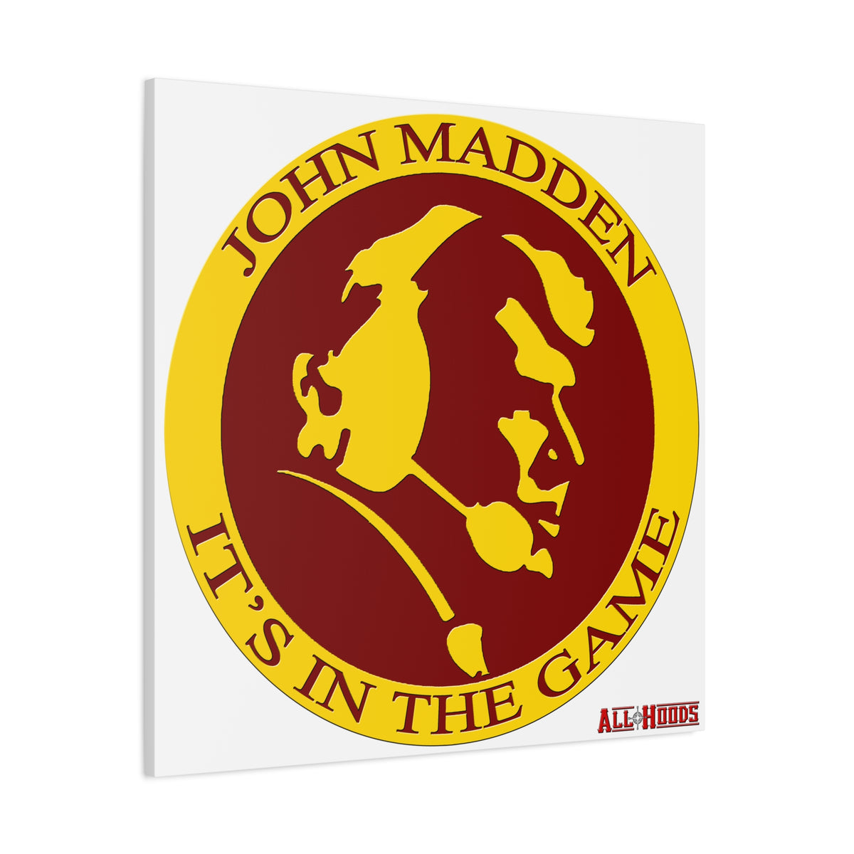 John Madden Matte Canvas, 1.25"