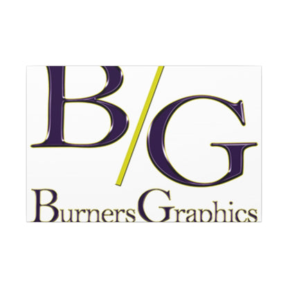 Burners Graphics Matte Canvas, Stretched, 0.75" (Multi-Size)