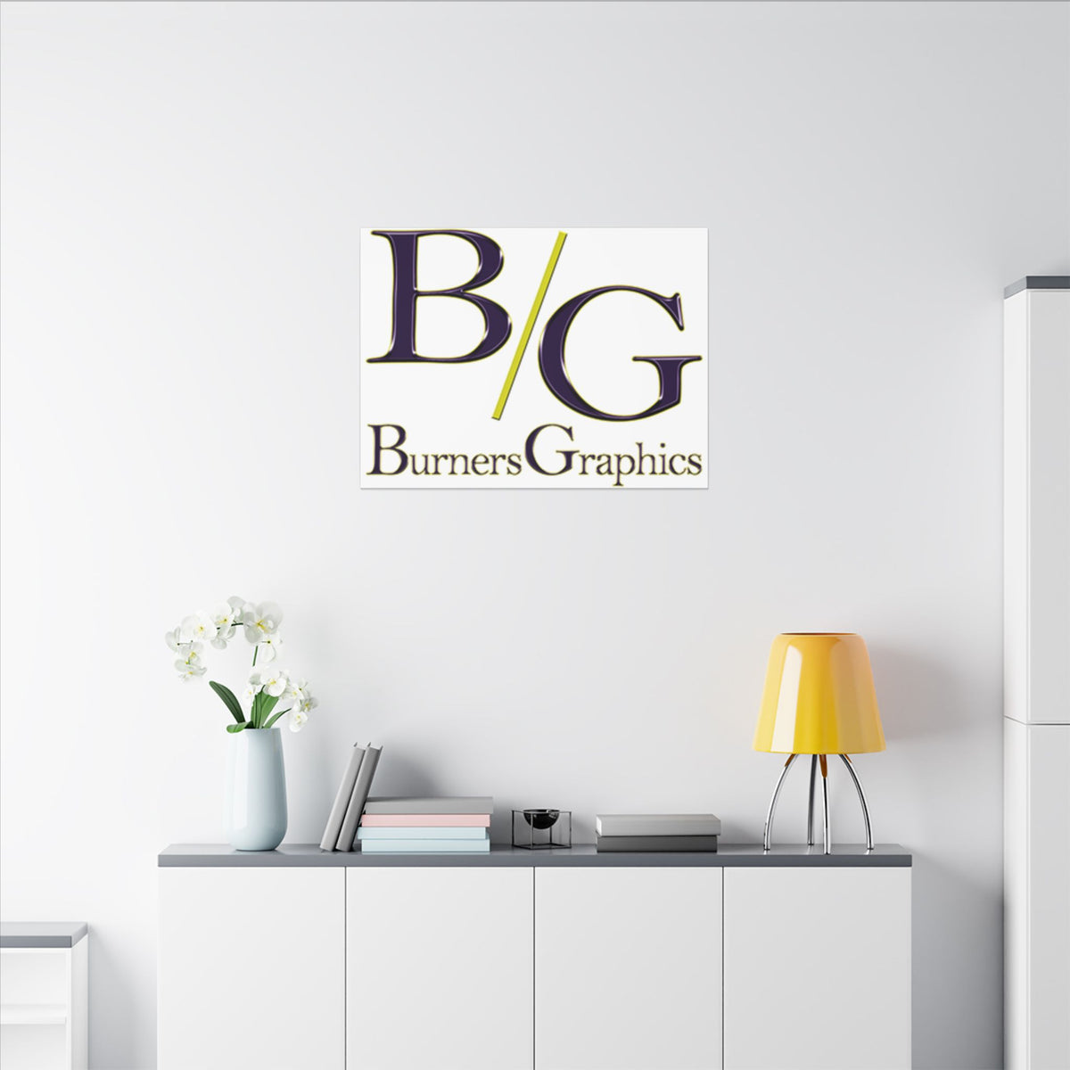 Burners Graphics Matte Canvas, Stretched, 0.75" (Multi-Size)