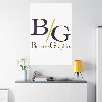 Burners Graphics Matte Canvas, Stretched, 0.75" (Multi-Size)