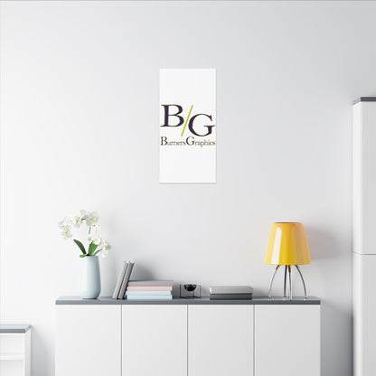 Burners Graphics Matte Canvas, Stretched, 0.75" (Multi-Size)