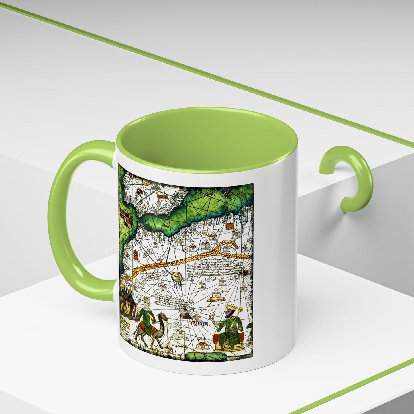Mansa Musa Map Coffee Mug (11, 15oz)