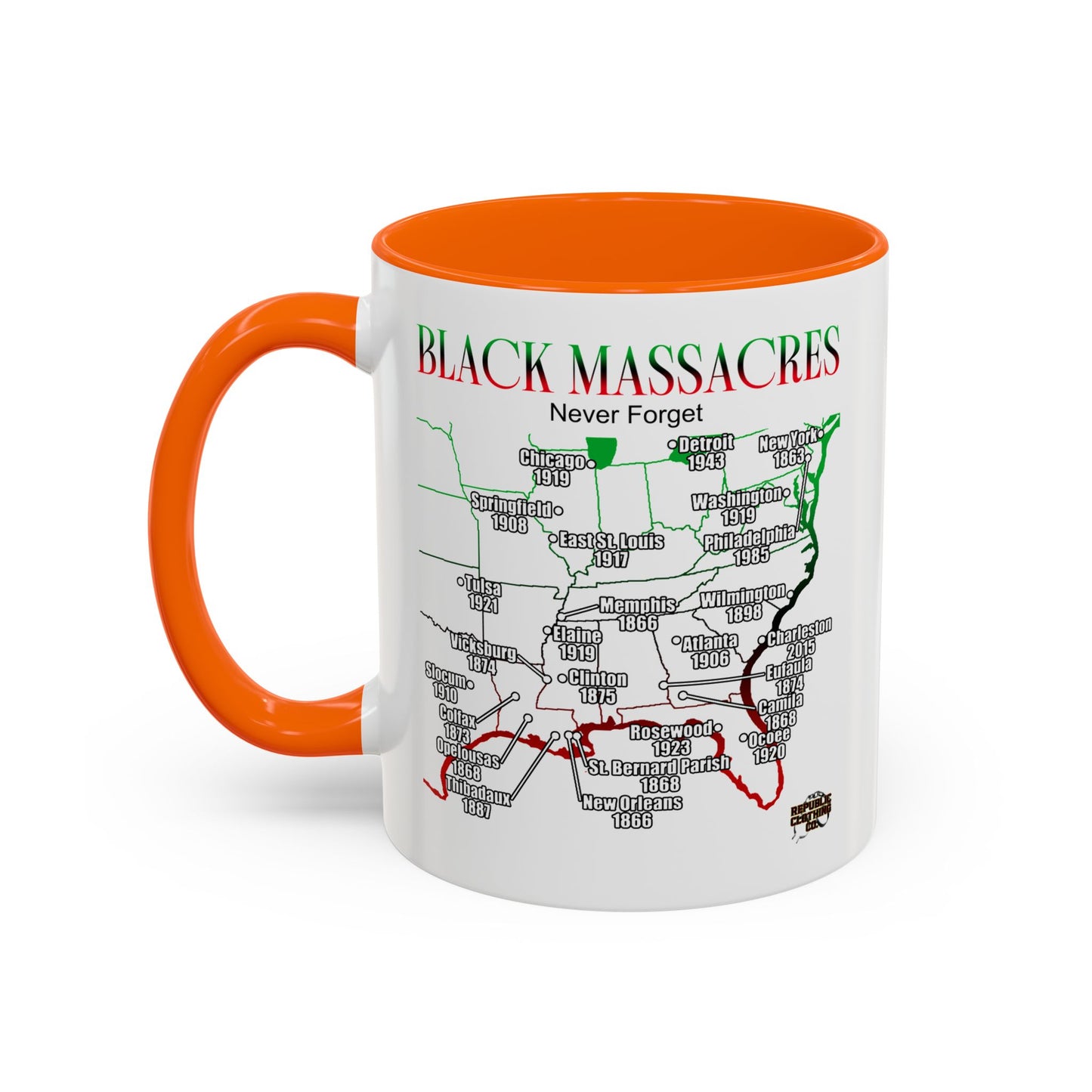 Black Massacres Coffee Mug (11, 15oz)