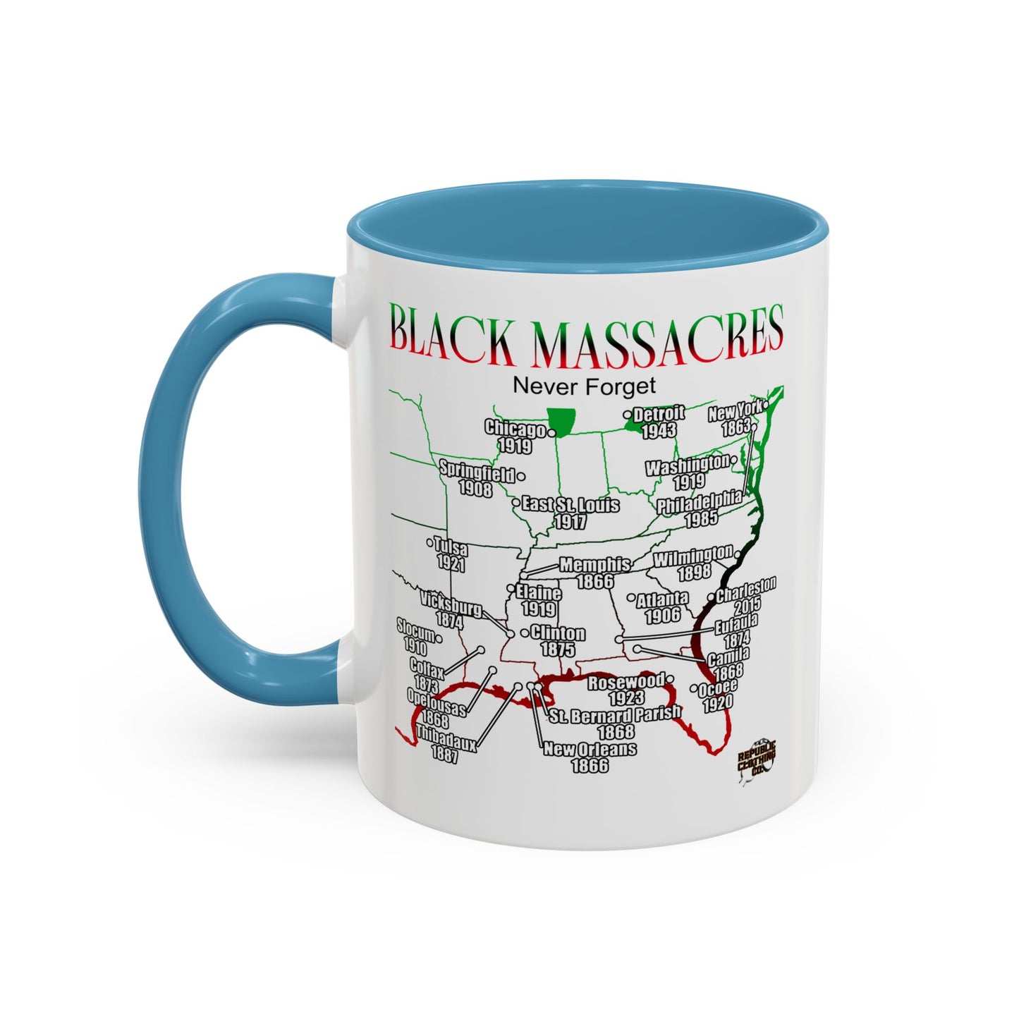 Black Massacres Coffee Mug (11, 15oz)