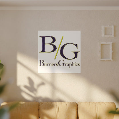Burners Graphics Matte Canvas, Stretched, 0.75" (Multi-Size)