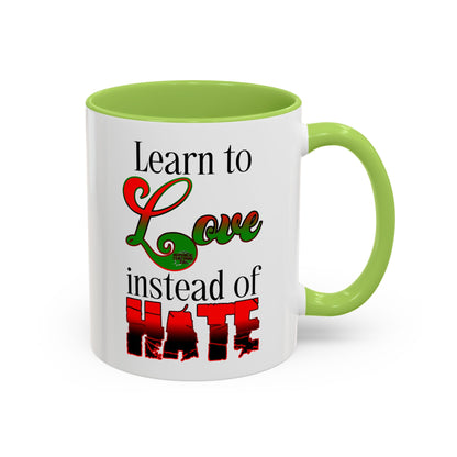 Learn to Love Coffee Mug (11, 15oz)