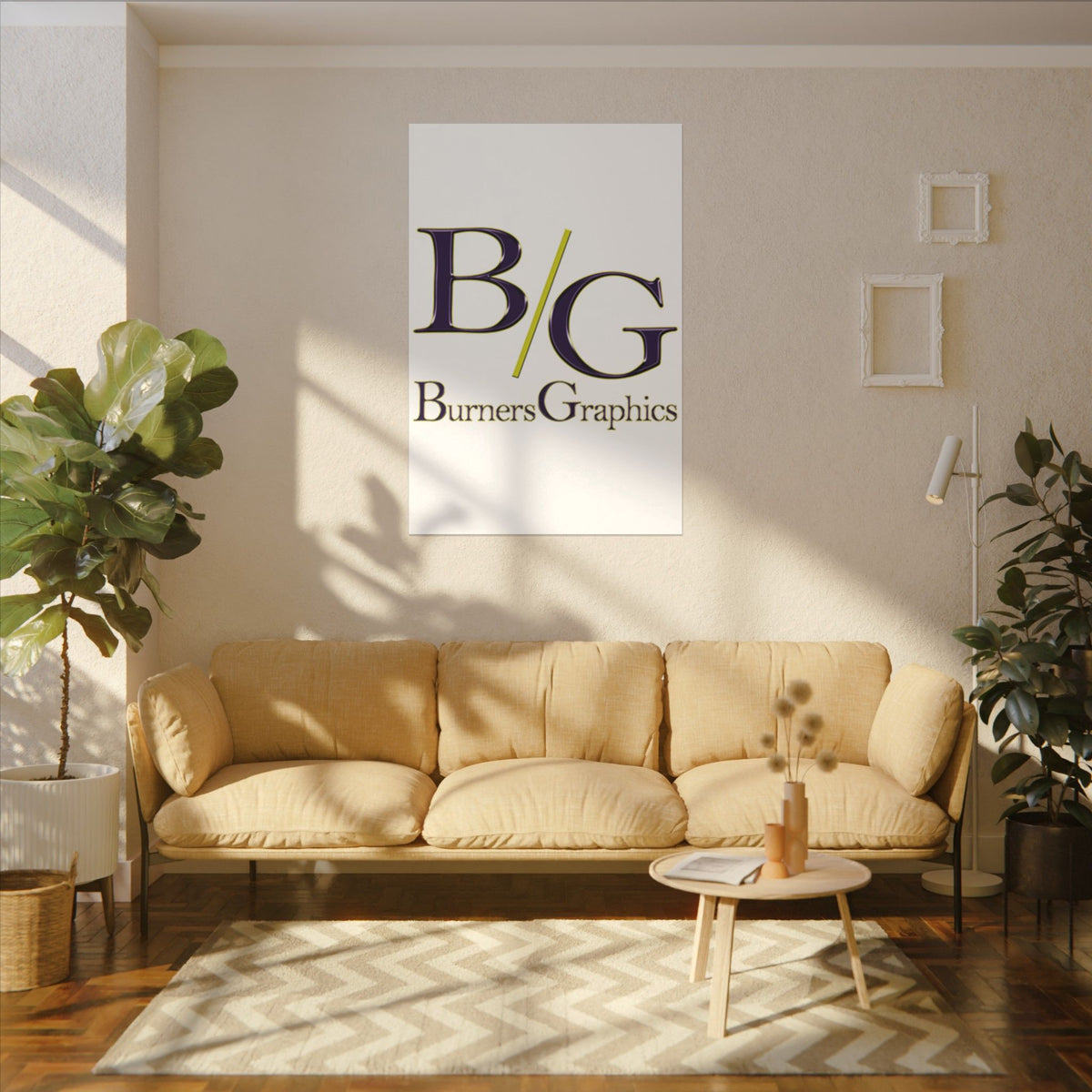 Burners Graphics Matte Canvas, Stretched, 0.75" (Multi-Size)