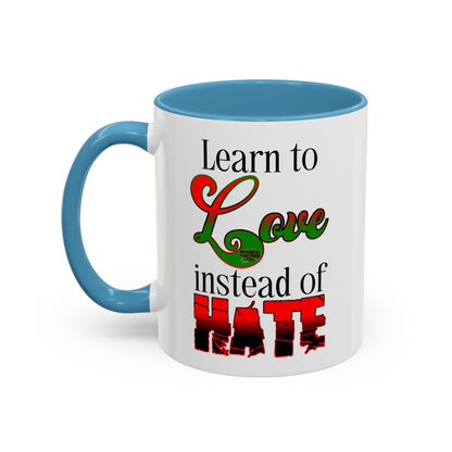 Learn to Love Coffee Mug (11, 15oz)