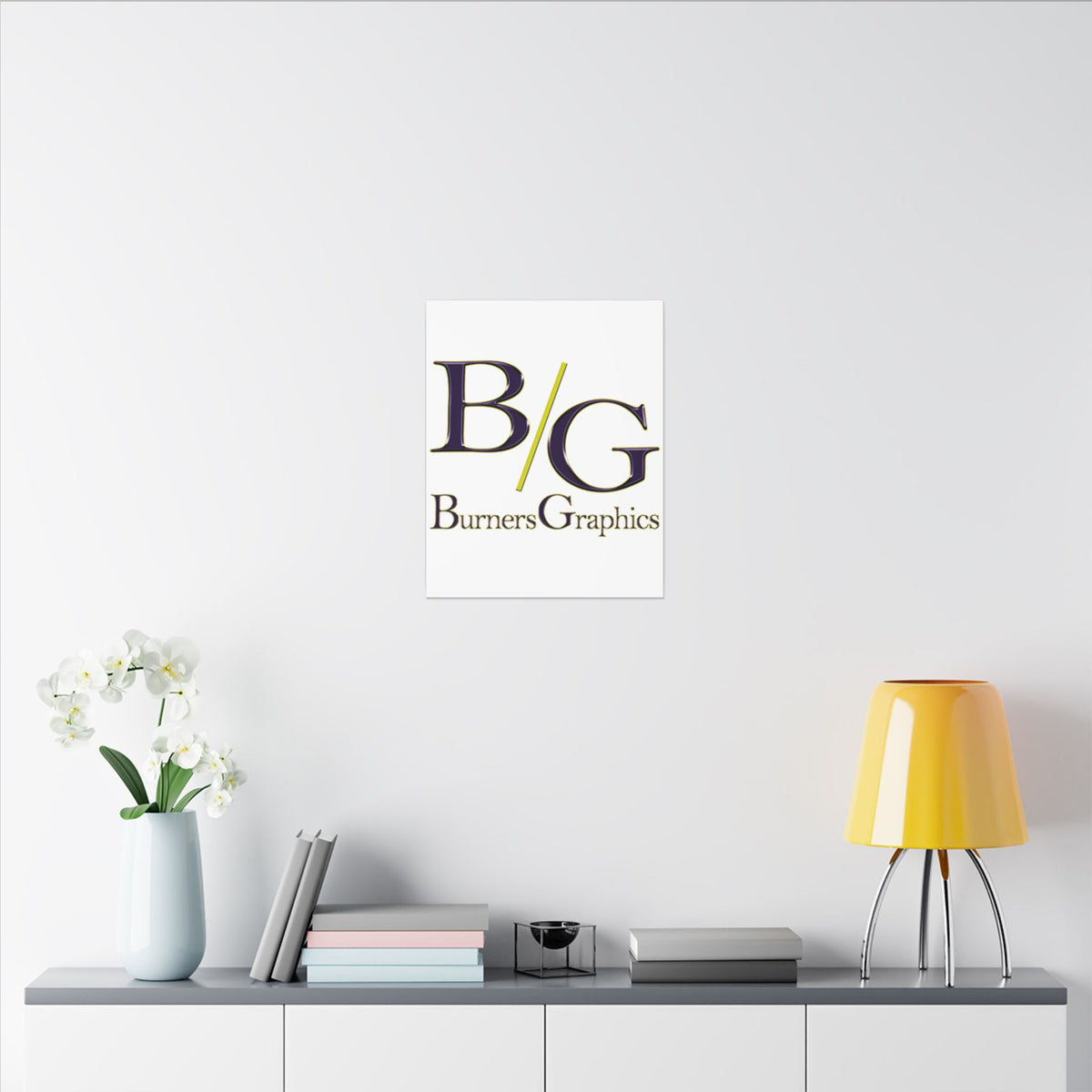 Burners Graphics Matte Canvas, Stretched, 0.75" (Multi-Size)