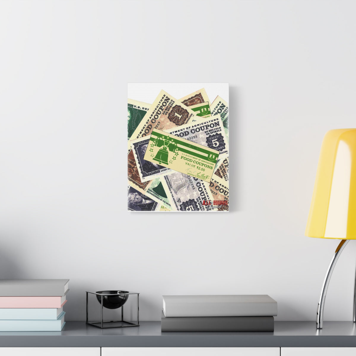 Food Stamps Matte Canvas, 1.25"