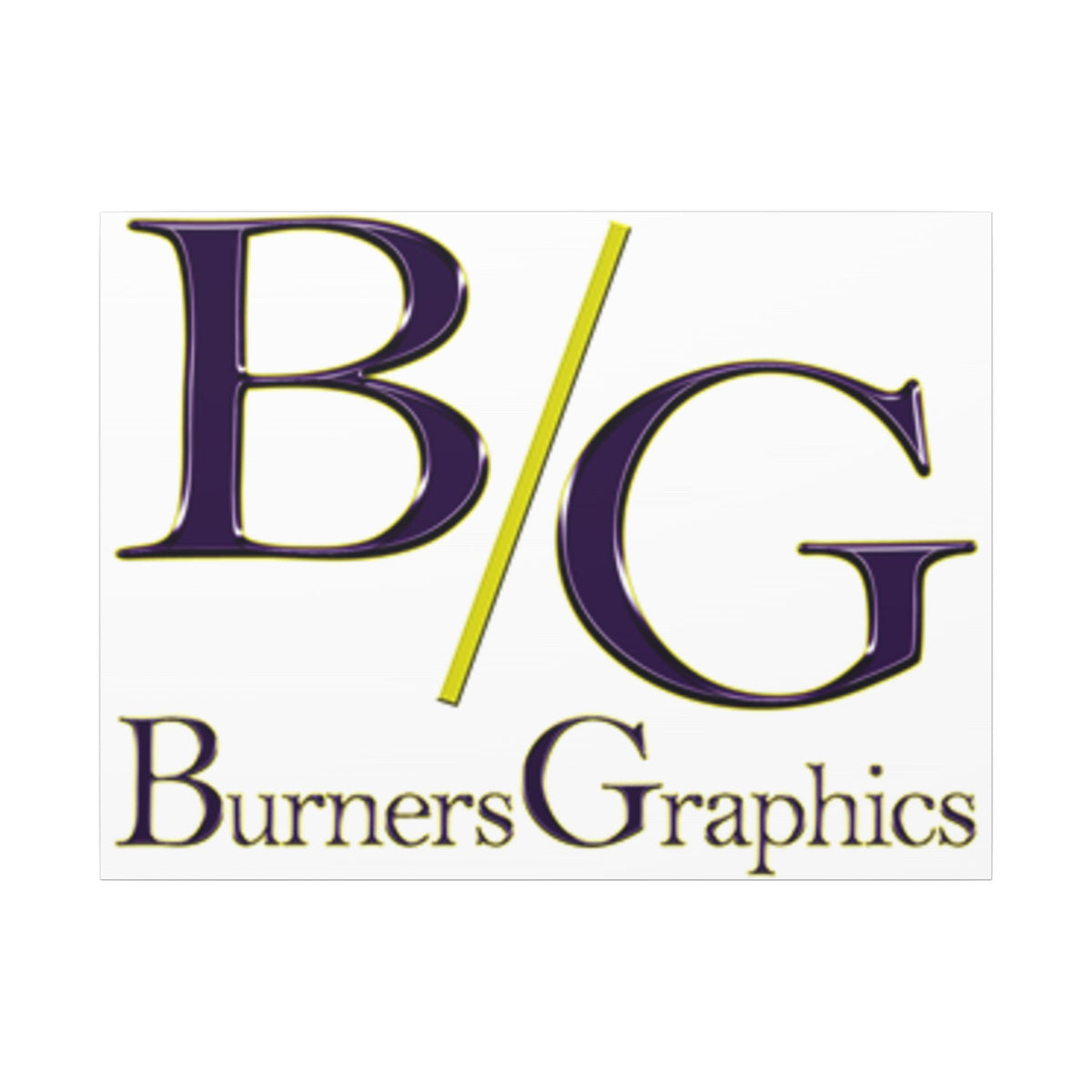 Burners Graphics Matte Canvas, Stretched, 0.75" (Multi-Size)