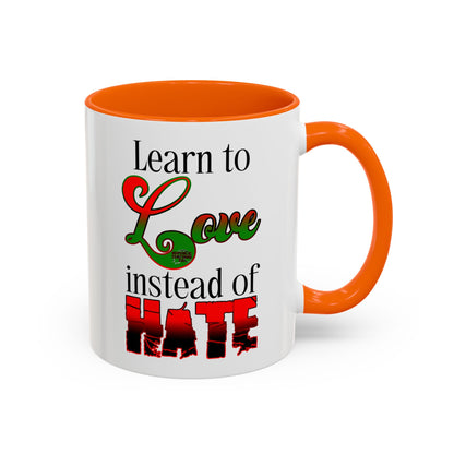 Learn to Love Coffee Mug (11, 15oz)
