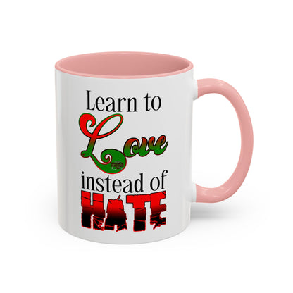 Learn to Love Coffee Mug (11, 15oz)