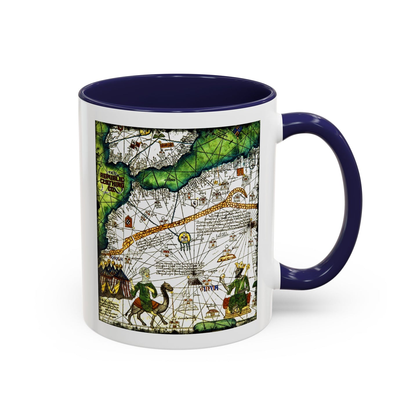 Mansa Musa Map Coffee Mug (11, 15oz)