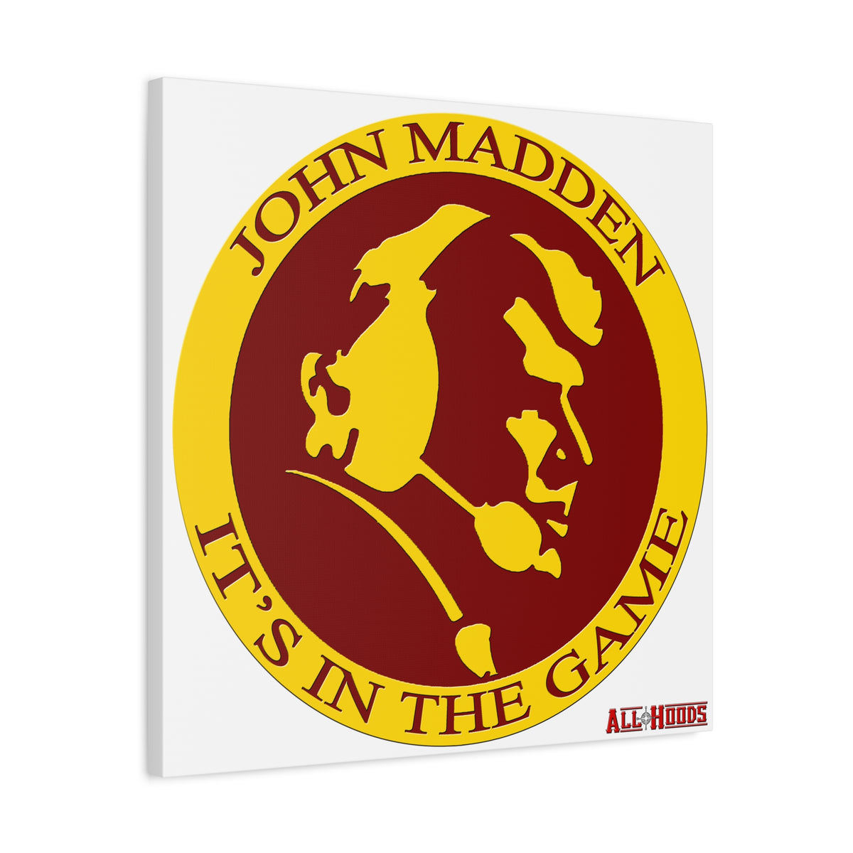 John Madden Matte Canvas, 1.25"