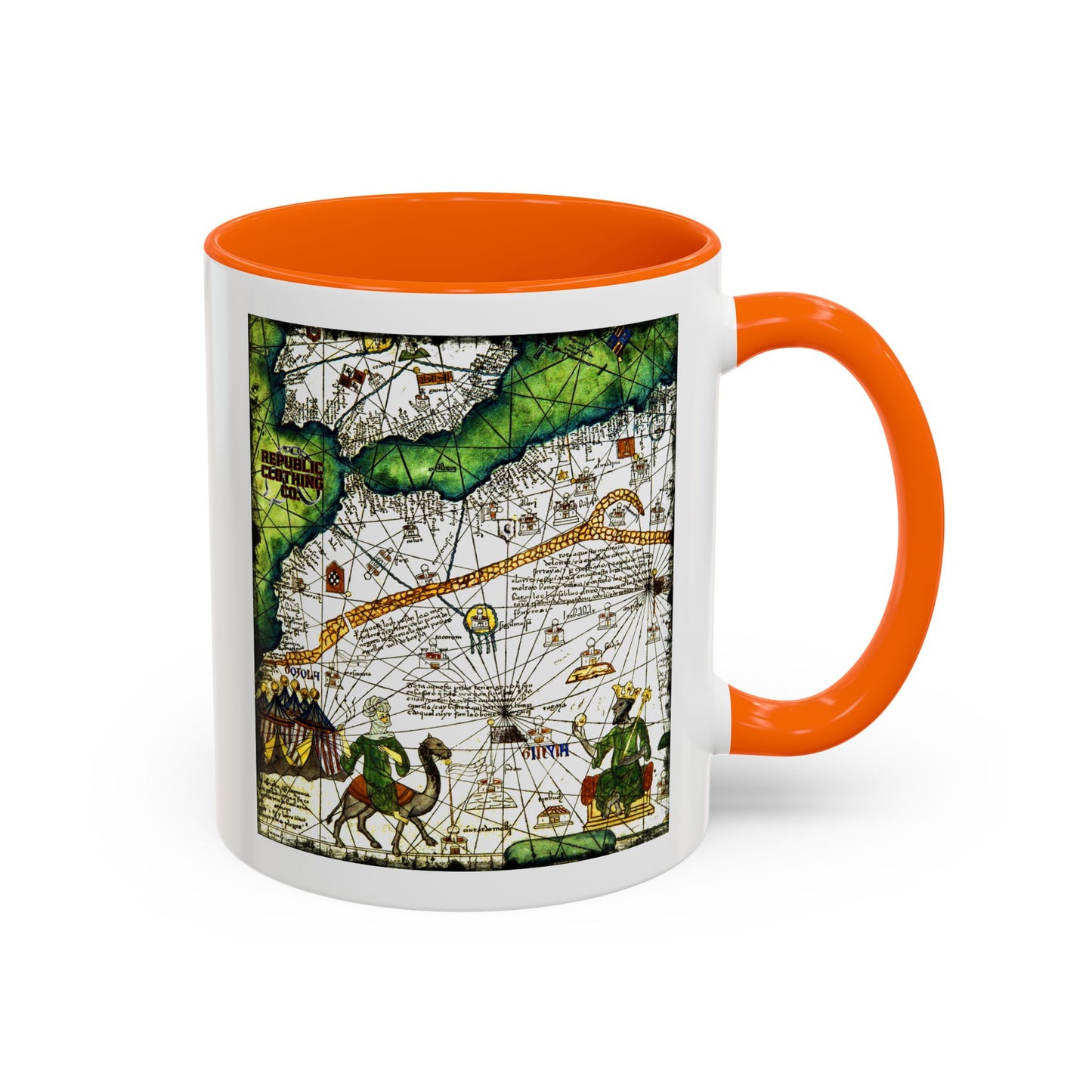 Mansa Musa Map Coffee Mug (11, 15oz)