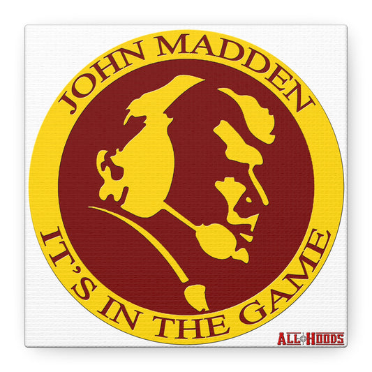 John Madden Matte Canvas, 1.25"