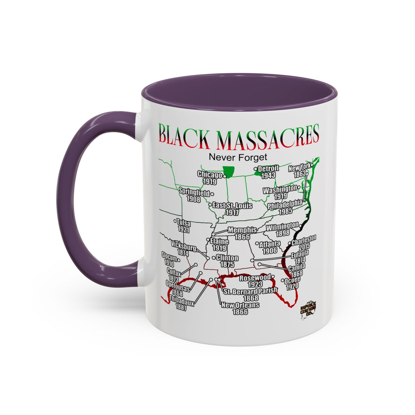 Black Massacres Coffee Mug (11, 15oz)