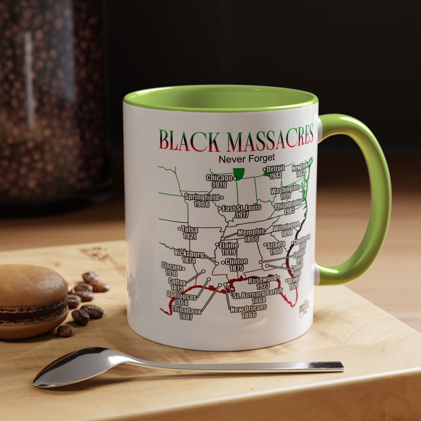 Black Massacres Coffee Mug (11, 15oz)